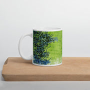 Deep Green Glossy Ceramic Mug - Persian Design Accessories & Home Decoration