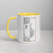 Khayyam Mug with Color Inside - Persian Design Accessories & Home Decoration
