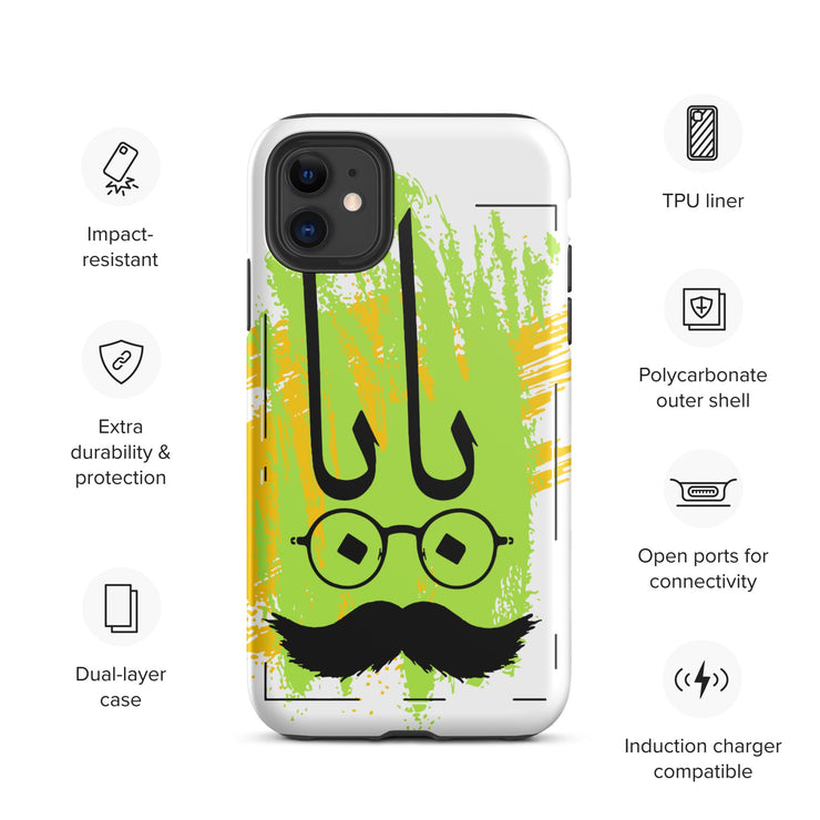 Father Tough iPhone case - Persian Design Accessories & Home Decoration