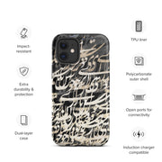 Persian Calligraphy Tough iPhone case - Persian Design Accessories & Home Decoration