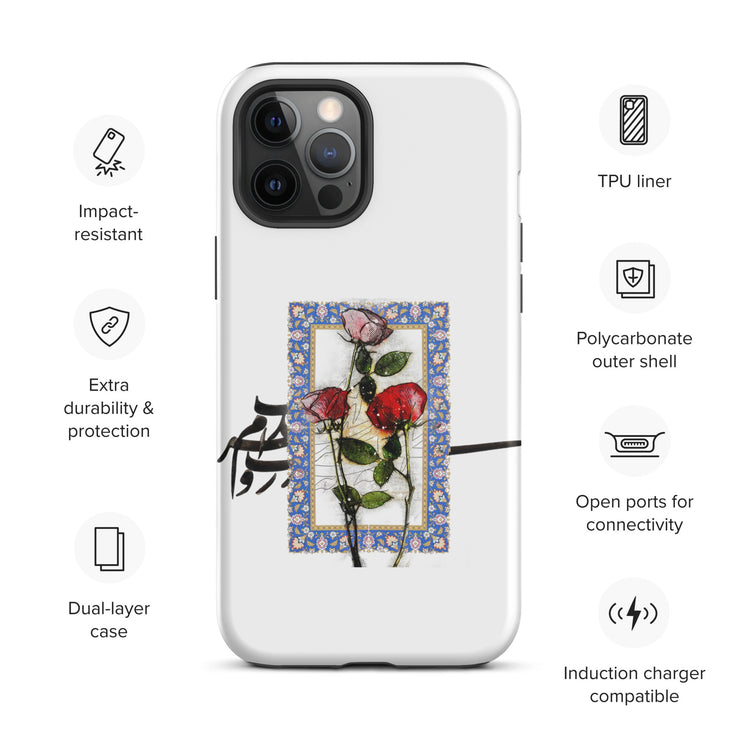 Rose Tough iPhone case - Persian Design Accessories & Home Decoration