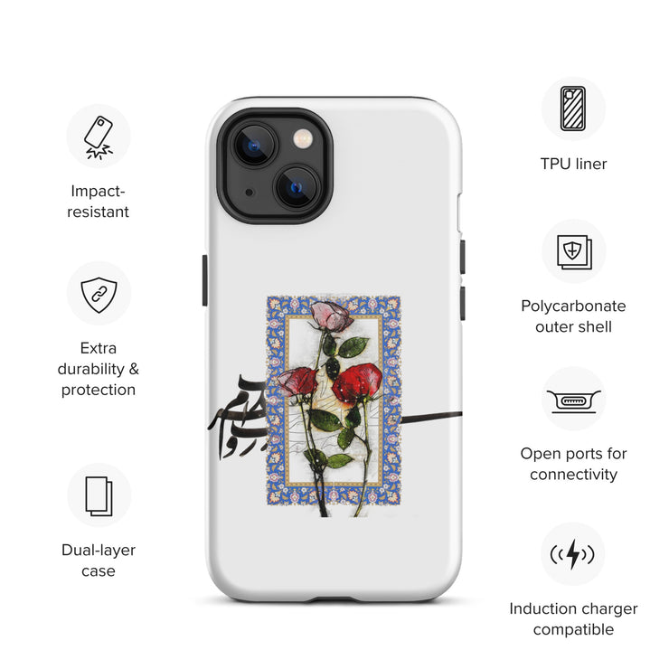 Rose Tough iPhone case - Persian Design Accessories & Home Decoration