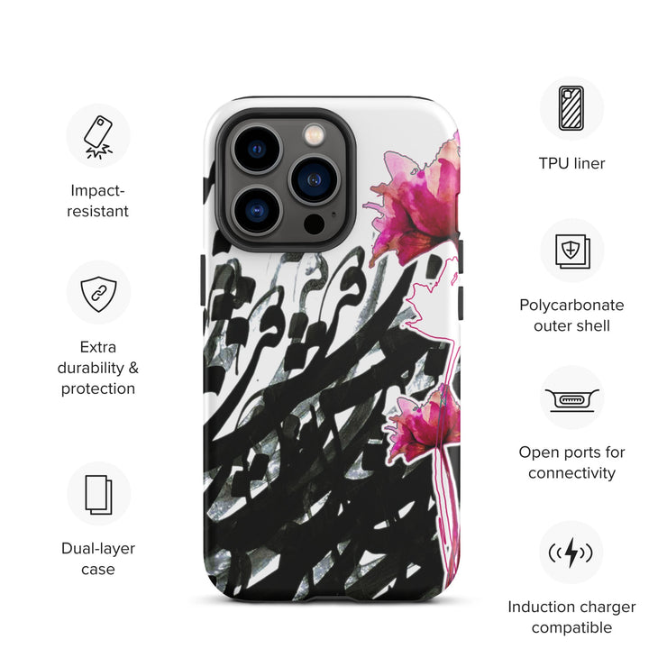 Ring Tough iPhone case - Persian Design Accessories & Home Decoration