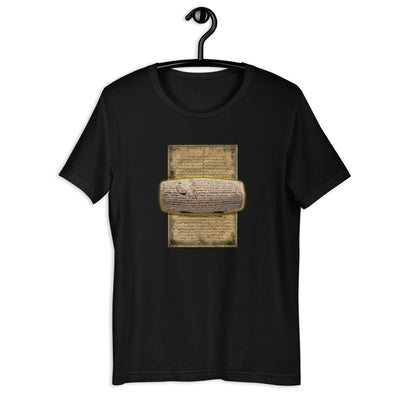 Cyrus Cylinder Unisex t-shirt - Persian Design Accessories & Home Decoration