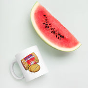 Biscuit Game White glossy mug - Persian Design Accessories & Home Decoration